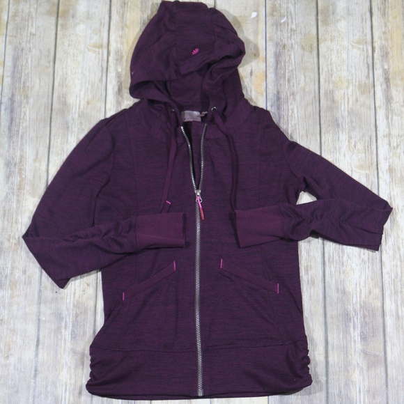 Athleta Tops - Athleta No Sweatin It Hoodie Thumbies Active Run
